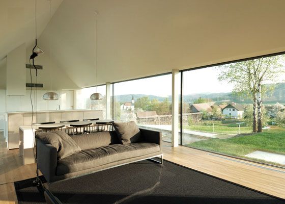 Urban Farmhouse in Slovenia Countryside - a barn outside, urban inside
