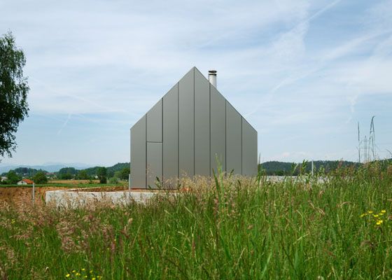Urban Farmhouse in Slovenia Countryside - a barn outside, urban inside