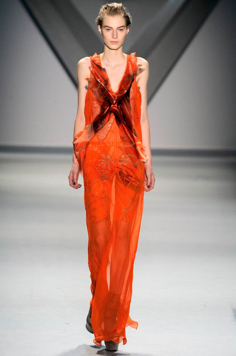 Vera Wang fall 2012 rtw