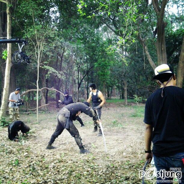 เบื้องหลังกองถ่ายป่านางเสือ2 ยุ้ย จีรนันท์สวยเริ่ดเท่มาก