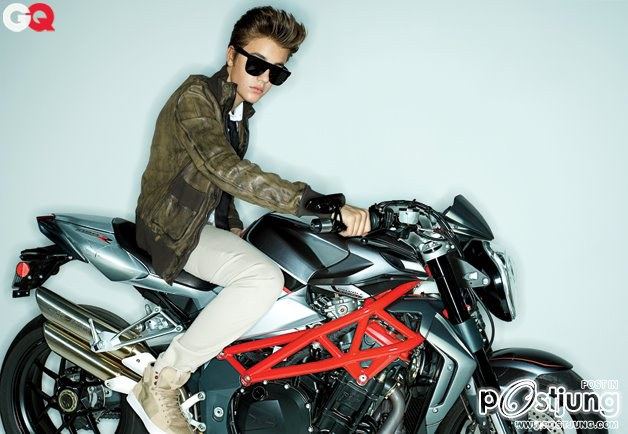 Justin Bieber ถ่ายรูป Photoshoot ในนิตยสาร GQ maga