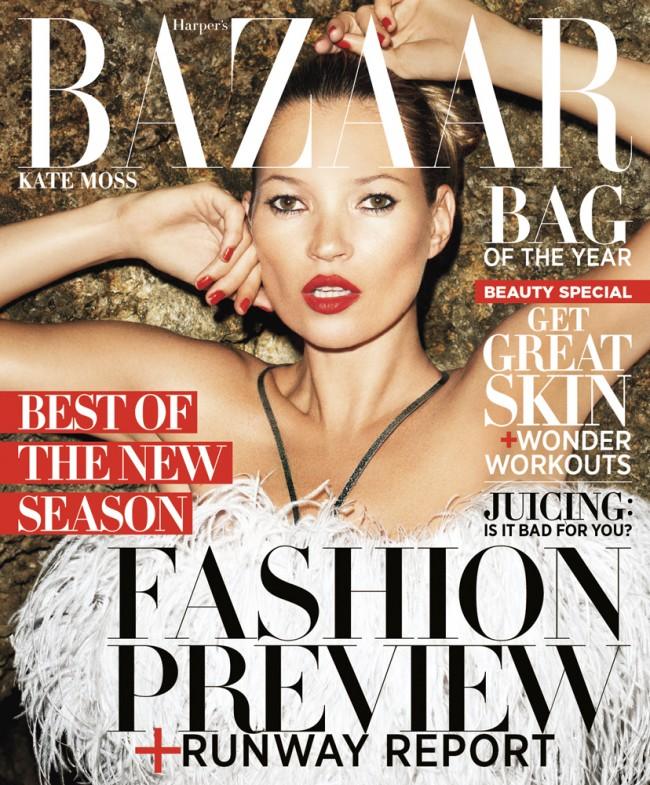 Kate Moss @ Harper’s Bazaar US June 2012