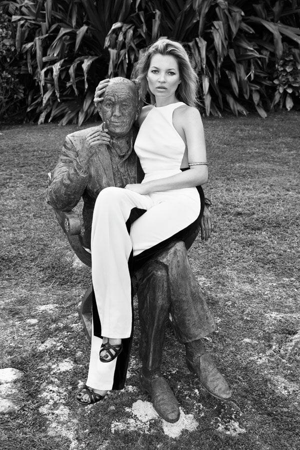 Kate Moss @ Harper’s Bazaar US June 2012