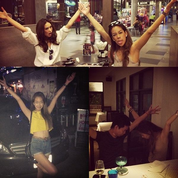 มันยอดมาก...เทรนด์ฮิต ดาราถ่ายรูปยกเเขน