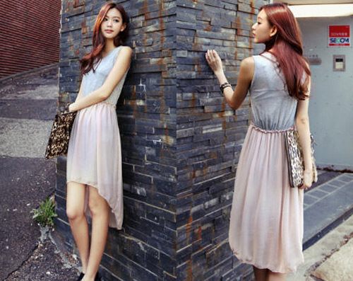 แฟชั่น กระโปรงหน้าสั้นหลังยาว เก๋ไก๋มีสไตล์แบบฉบับเซ็กซี่เกิร์ล