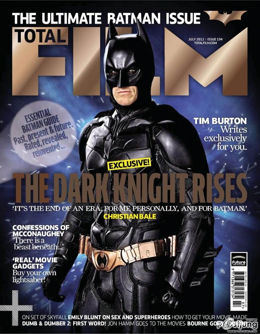 The Dark Knight Rises @ Total Film issue 194 July 2012