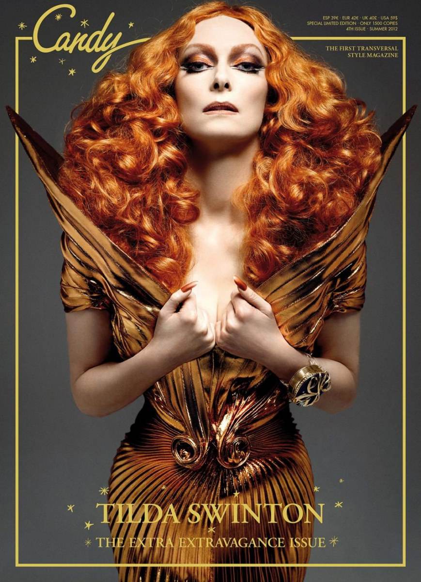 Tilda Swinton @ Candy #4 Summer 2012