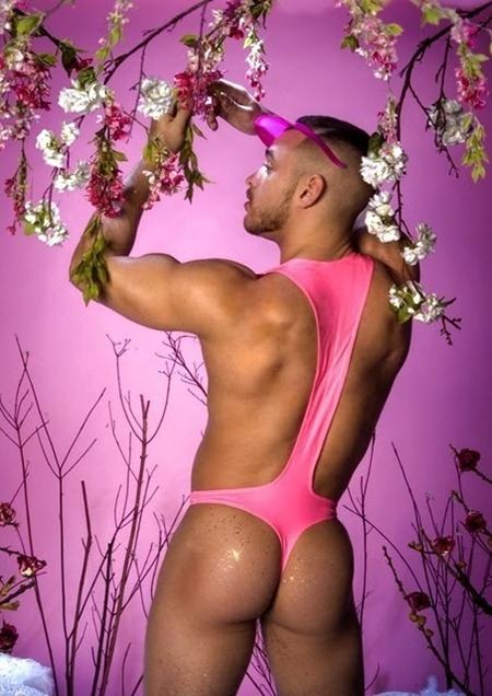 MASCULINE DOSAGE: CHASE HOSTLER IN "PINK FANTASY" BY PHOTOGRAPHER AARON COBBETT