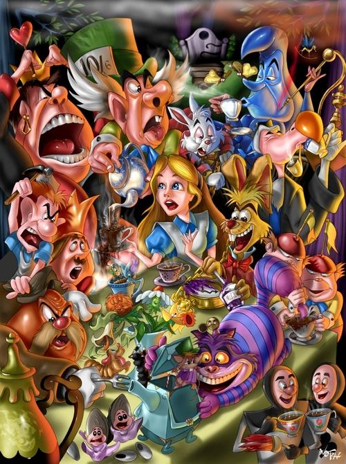 คนรัก alice in wonderland