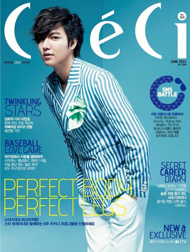 Lee Min Ho @ CeCi Korea June 2012