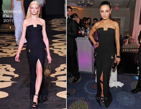 รวมชุดราตรีสวยๆจาก versace