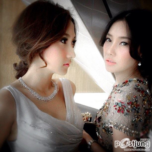 นุ่น วรนุช @งานนาฏราช ในชุดเดรสสุดหรู Dolce&Gabbana  และ Alexander McQueen Clutch