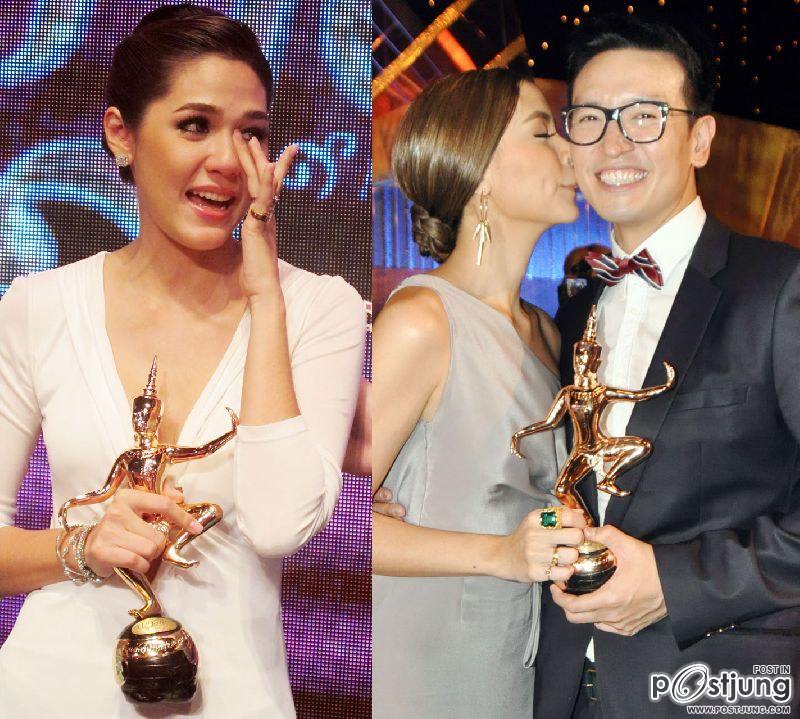 "ณเดชน์-ชมพู่เรยา" คว้ารางวัลนักแสดงนำยอดเยี่ยม เวทีนาฏราช