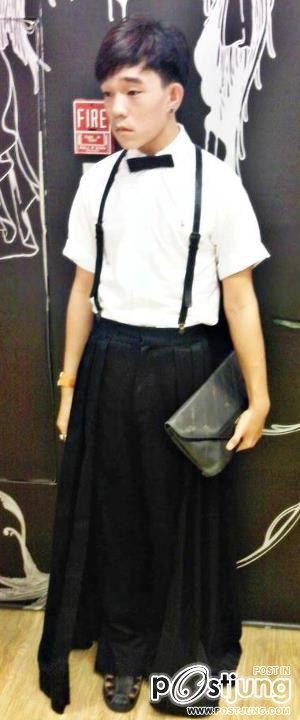 เท่ดีน่ะคะ่ดูไม่ประหลาดมาค่ะ