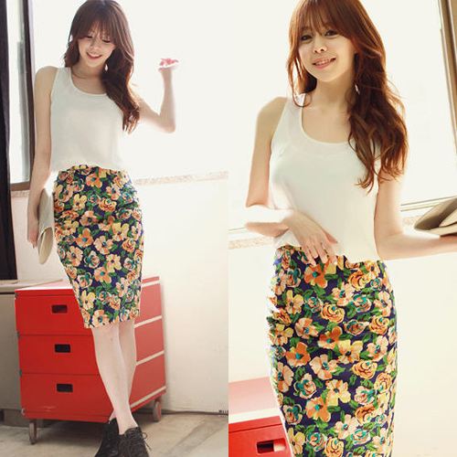 แฟชั่น กางเกง+กระโปรง ลายดอก เทรนด์สดใสมาแรง!!