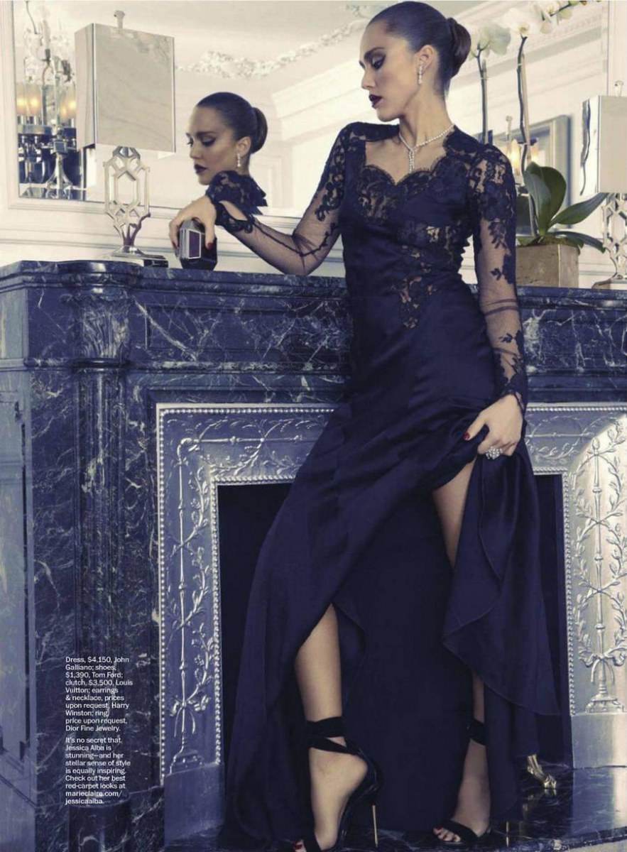Jessica Alba @ Marie Claire US June 2012