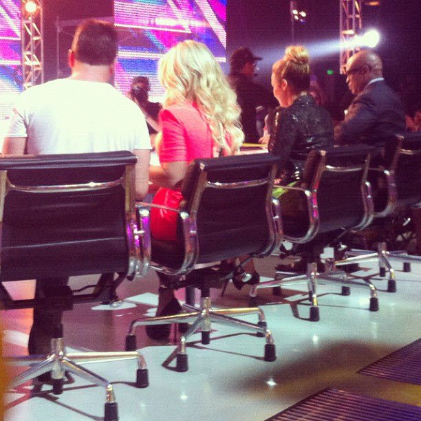 วันแรกของ Britney Spears ในการทำหน้ากรรมการ The X Factor