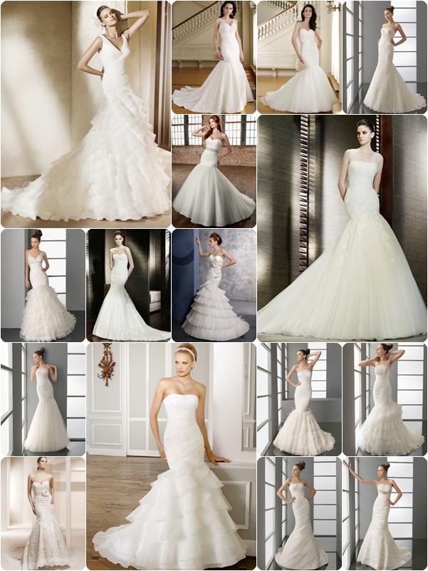 แฟชั่น ชุดแต่งงาน ทรงเมอร์เมด