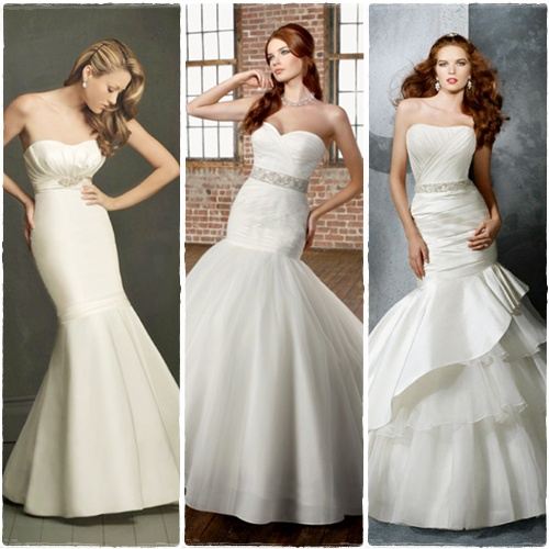 แฟชั่น ชุดแต่งงาน ทรงเมอร์เมด