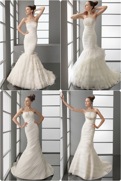แฟชั่น ชุดแต่งงาน ทรงเมอร์เมด