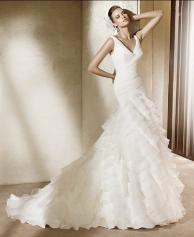 แฟชั่น ชุดแต่งงาน ทรงเมอร์เมด