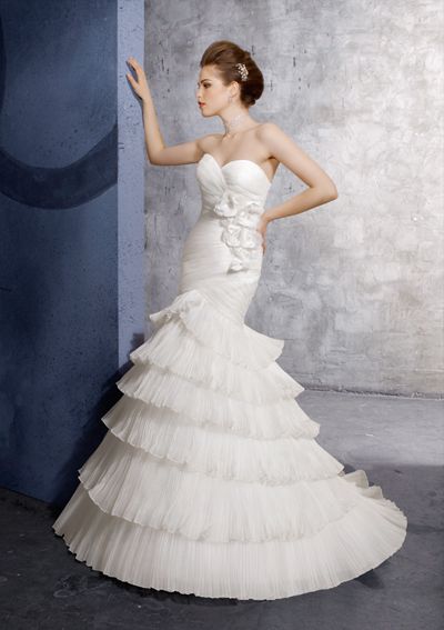 แฟชั่น ชุดแต่งงาน ทรงเมอร์เมด