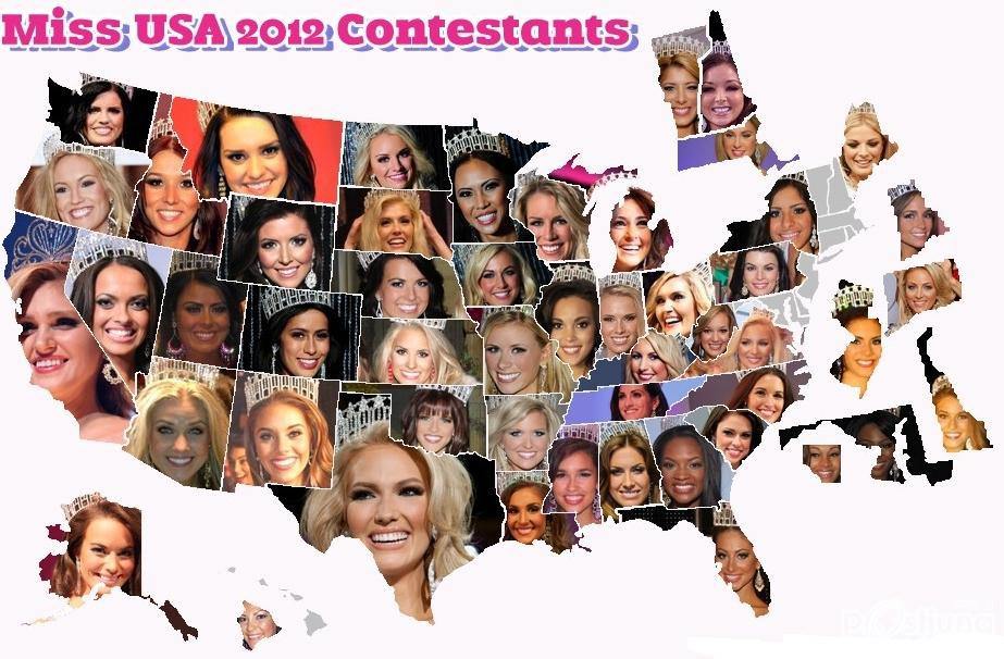 ผู้เข้าประกวด MISS USA 2012