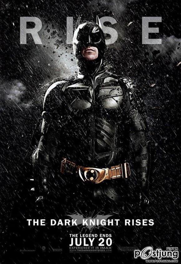 The Dark Knight Rises เผยโฉม ใบปิดใหม่