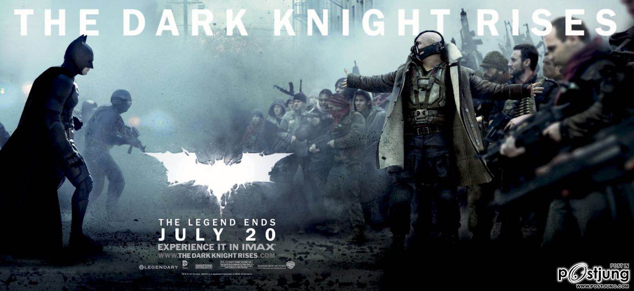 The Dark Knight Rises เผยโฉม ใบปิดใหม่