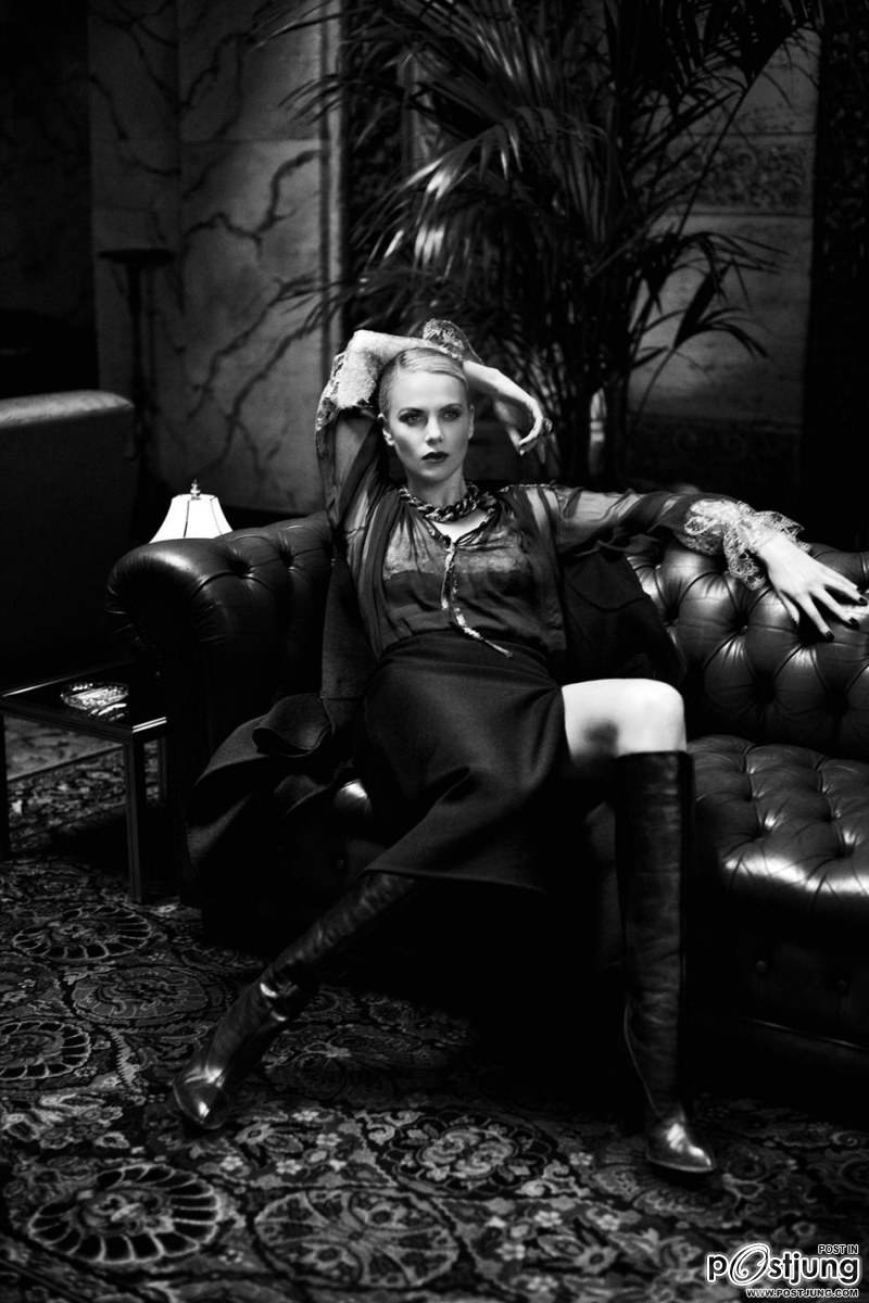 Charlize Theron & Kristen Stewart @ Interview June/July 2012