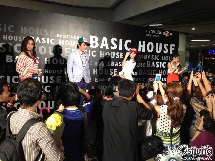 สวยเเซ่บซ่าส์กับ"อั้ม พัชราภา"@Grand opening BASIC HOUSE !!!