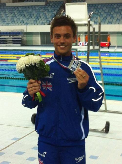 คนรักนักกระโดดน้ำ Tom Daley