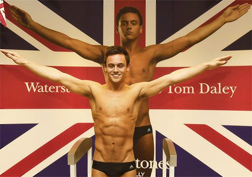 คนรักนักกระโดดน้ำ Tom Daley