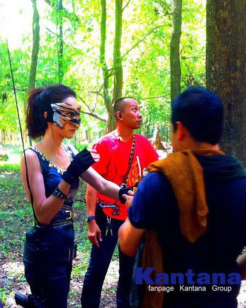 เบื้องหลังกองถ่ายป่านางเสือ2 ยุ้ย จีรนันทื์น่ารักมาก