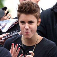 Justin Bieber at Paris, France