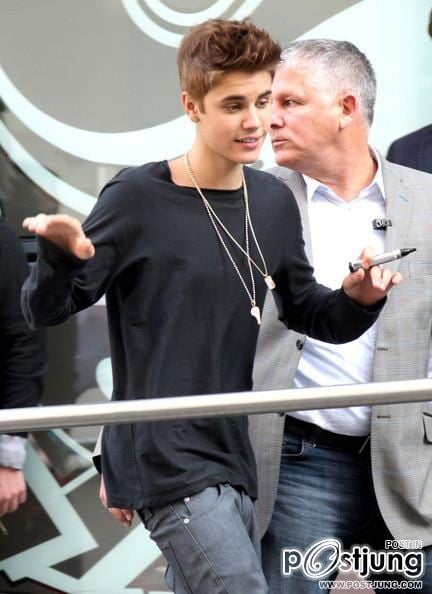 Justin Bieber at Paris, France