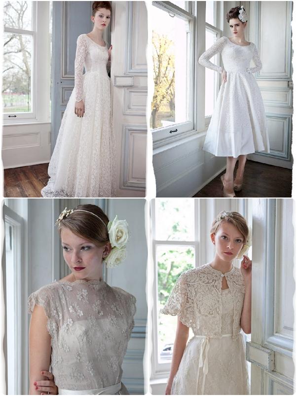 แฟชั่น สุดคลาสสิก! ชุดแต่งงานวินเทจ อ่อนหวานมีสไตล์