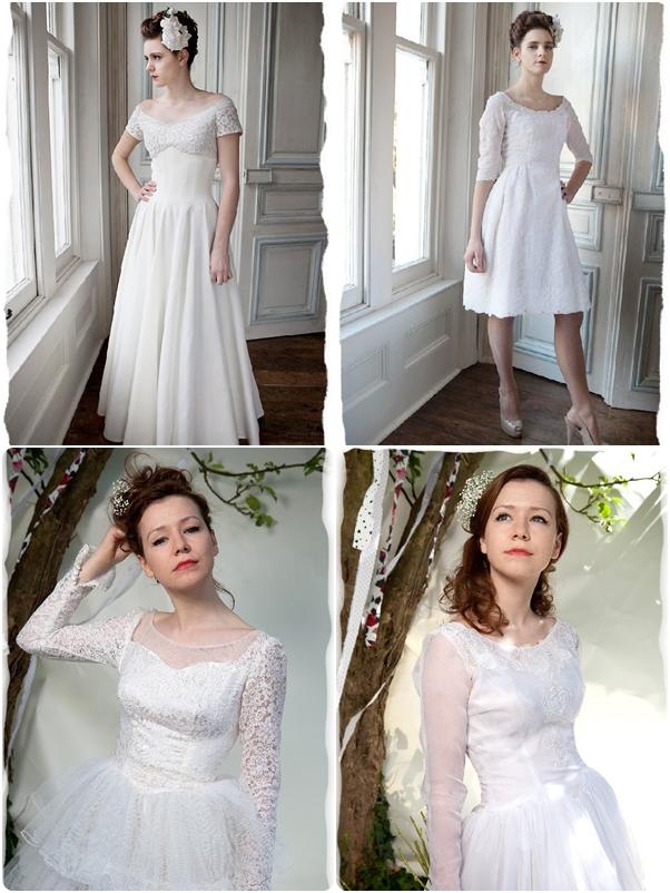แฟชั่น สุดคลาสสิก! ชุดแต่งงานวินเทจ อ่อนหวานมีสไตล์