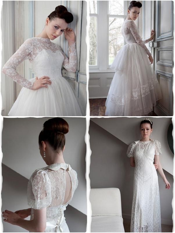 แฟชั่น สุดคลาสสิก! ชุดแต่งงานวินเทจ อ่อนหวานมีสไตล์