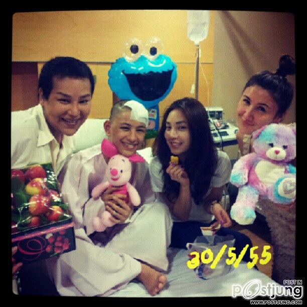 เป็นกำลังใจให้ค่ะ "ซี"ทรุด!! ปวดหัวรุนแรง-อาเจียนถี่