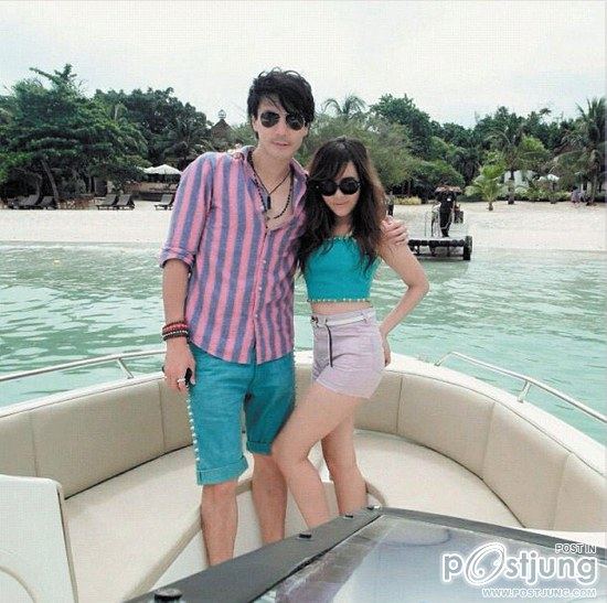 "โดม"ควงสาวที่เสม็ด"กัสจัง"ยันหนูเอง