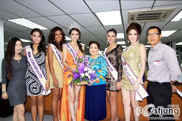 เจเล่ Miss Tiffany Universe 2012