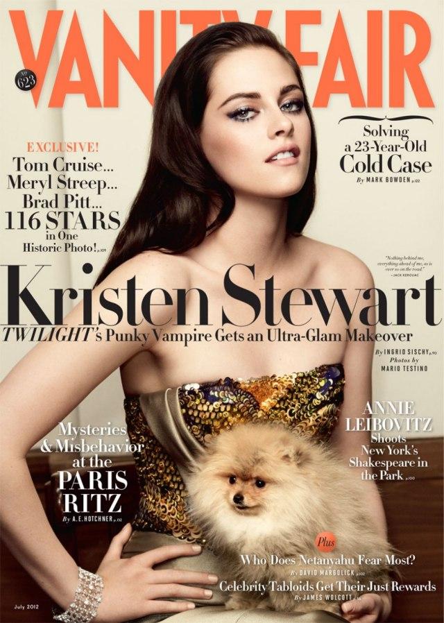Kristen Stewart @ Vanity Fair July 2012