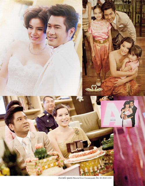 8 คู่รักวงการบันเทิงกับงานวิวาห์สุดประทับใจ @ Lisa weekly 6-6-12