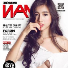 Elly Tran ถ่ายแบบเซ็กซี่อีกครั้งใน Nam Magazine