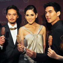 07/06/12 The First Bite The New Magnum Debut เปิดตัว  ชมพู่ อารยา เอ ฮาร์เก็ต พรีเซ็นเตอร์คนแรกของไอศกรีมแม็กนั่ม