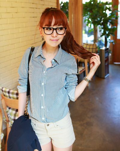 แฟชั่น สวยเท่!! เสื้อเชิ้ต &ndash; กางเกงขาสั้น เก๋ลงตัว