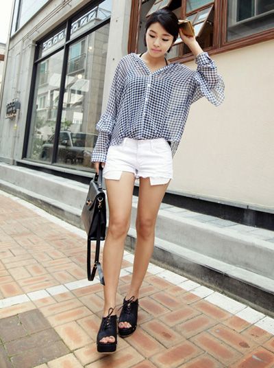 แฟชั่น สวยเท่!! เสื้อเชิ้ต &ndash; กางเกงขาสั้น เก๋ลงตัว