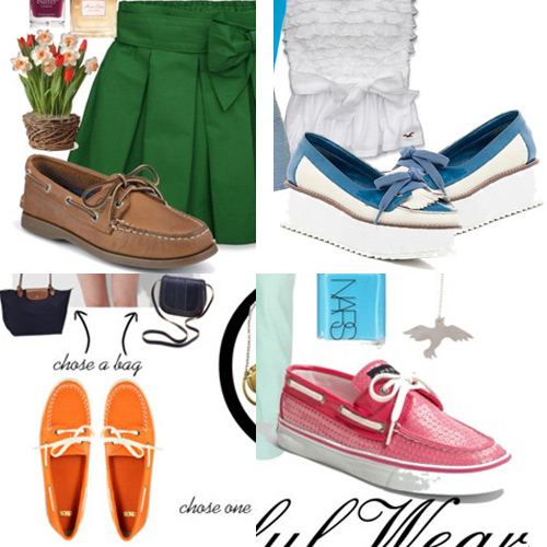 แฟชั่น รองเท้า Boat Shoe ในสไตล์สาว ๆ สุดน่ารัก