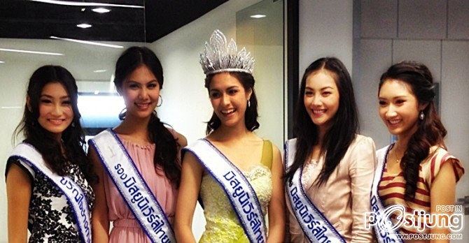 อัพเดท กิจกรรมคณะ MISS UNIVERSE THAILAND 2012.